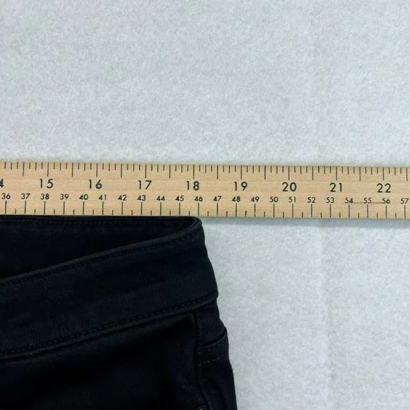 Paige Jeans Womens 34 Black Skinny HOXTON Ankle Stretch - Picture 9 of 11